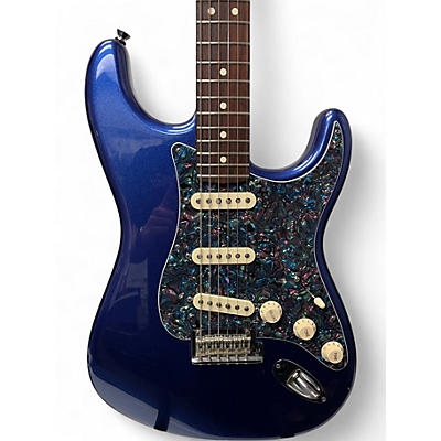 Used 2012 Fender American Standard Stratocaster Mystic Blue Solid Body Electric Guitar