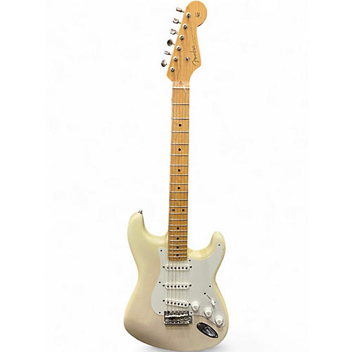 Used 2012 Fender American Vintage 1956 Stratocaster AGED WHITE BLONDE Solid Body Electric Guitar AGED WHITE BLONDE