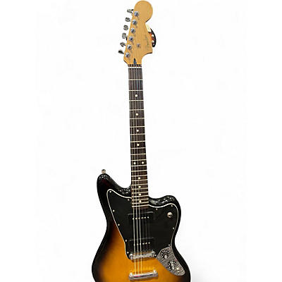 Used 2012 Fender Blacktop Jaguar 2 Color Sunburst Solid Body Electric Guitar