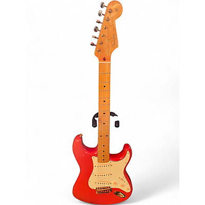 Used 2012 Fender Classic Series '50s Stratocaster Fiesta Red Solid Body Electric Guitar