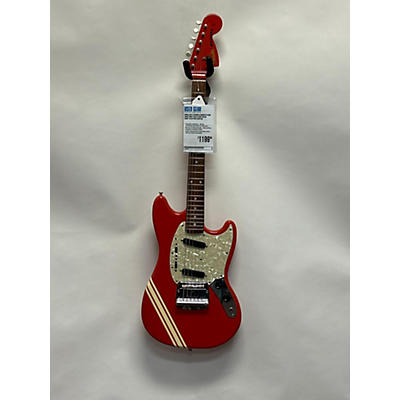 Fender Used 2012 Fender Competition Mustang Fiesta Red Solid Body Electric Guitar