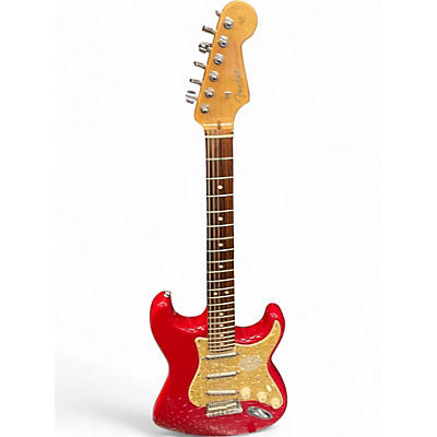 Used 2012 Fender FSR American Standard Stratocaster Torino Red Solid Body Electric Guitar