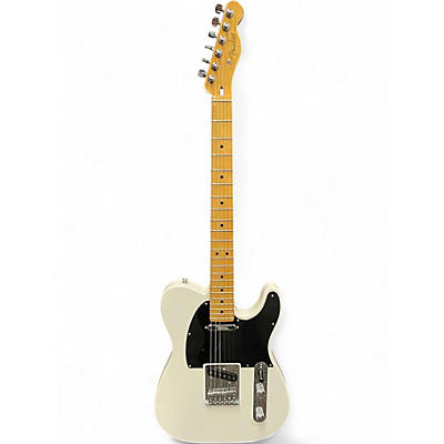 Used 2012 Fender Player Telecaster Polar White Solid Body Electric Guitar