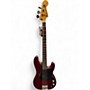 Used 2012 Fender Roadworn Nate Mendel Precision Bass Candy Apple Red Metallic Electric Bass Guitar Candy Apple Red Metallic