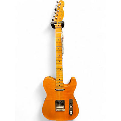 Used 2012 Fender Select Telecaster CHAMBERED ASH MAPLE TOP Solid Body Electric Guitar