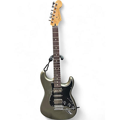 Used 2012 Fender Standard Stratocaster HSH Silver Solid Body Electric Guitar