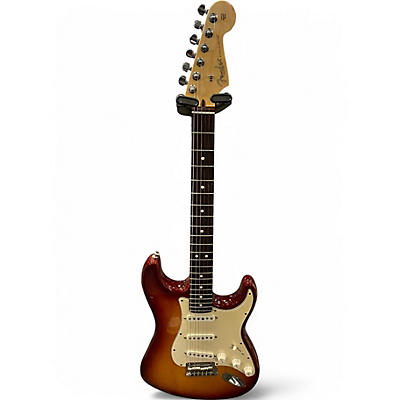 Used 2012 Fender Stratocaster 3 Tone Sunburst Solid Body Electric Guitar