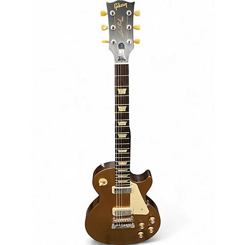 Used 2012 Gibson 70'S REISSUE Les Paul Deluxe 70'S Gold Top Solid Body Electric Guitar Gold Top