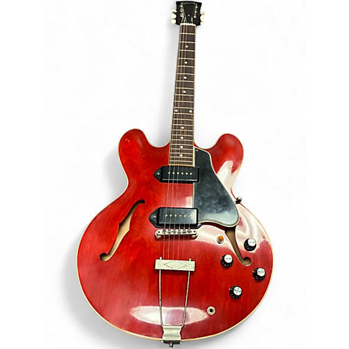 Used 2012 Gibson Custom Shop ES-330 VOS Cherry Red Hollow Body Electric Guitar Cherry Red