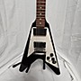 Used Gibson Used 2012 Gibson Custom Shop Kirk Hammet 1979 Flying V Reissue Black Solid Body Electric Guitar Black