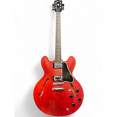 Used 2012 Gibson ES335 Satin Cherry Hollow Body Electric Guitar