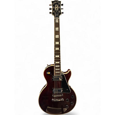 Used 2012 Gibson Les Paul Classic Custom Wine Red Solid Body Electric Guitar