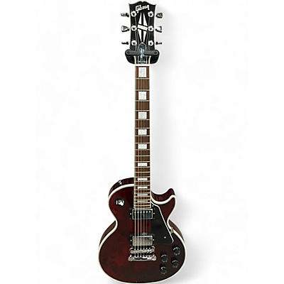 Used 2012 Gibson Les Paul Custom Wine Red Solid Body Electric Guitar