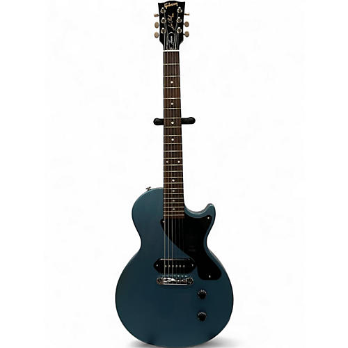 Used 2012 Gibson Les Paul Junior Pelham Blue Solid Body Electric Guitar Pelham Blue