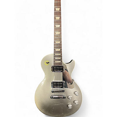 Gibson Used 2012 Gibson Les Paul Studio Silver Sparkle Solid Body Electric Guitar