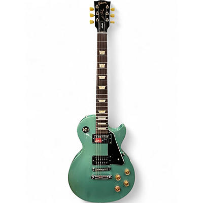 Used 2012 Gibson Les Paul Studio Turquoise Solid Body Electric Guitar