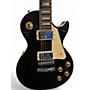 Used 2012 Gibson Les Paul Traditional Black Solid Body Electric Guitar Black