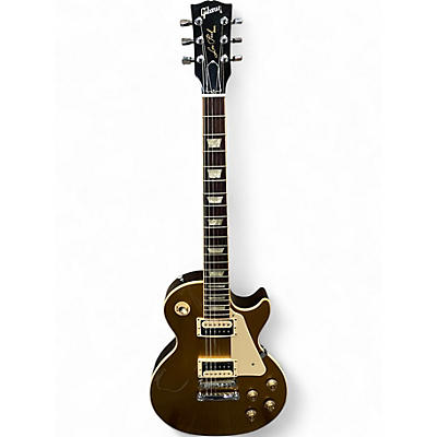 Used 2012 Gibson Les Paul Traditional Pro Gold Top Solid Body Electric Guitar