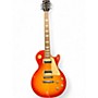Used 2012 Gibson Les Paul Traditional Pro V Satin Top Heritage Cherry Sunburst Solid Body Electric Guitar Heritage Cherry Sunburst