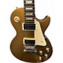 Used 2012 Gibson Les Paul Tribute Antique Gold Solid Body Electric Guitar Antique Gold