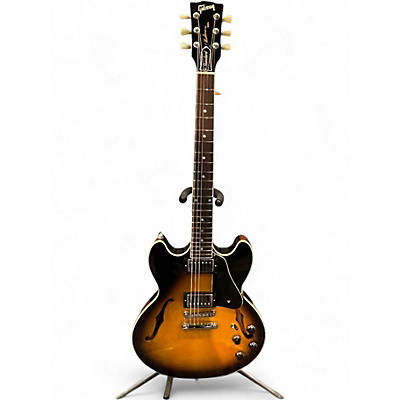 Used 2012 Gibson Midtown Standard 2 Tone Sunburst Solid Body Electric Guitar