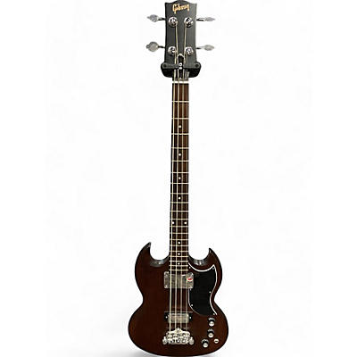 Gibson Used 2012 Gibson SG Bass Brown Electric Bass Guitar