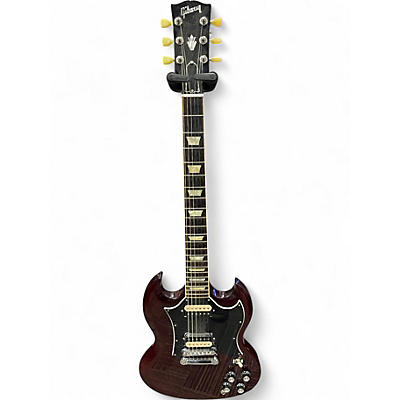 Used 2012 Gibson SG Burgundy Solid Body Electric Guitar