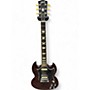 Used 2012 Gibson SG Burgundy Solid Body Electric Guitar Burgundy