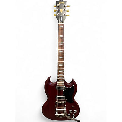 Used 2012 Gibson SG Special Worn Cherry Solid Body Electric Guitar