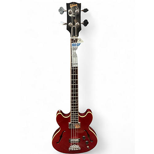 Used 2012 Gibson midtown standard bass Cherry Electric Bass Guitar Cherry