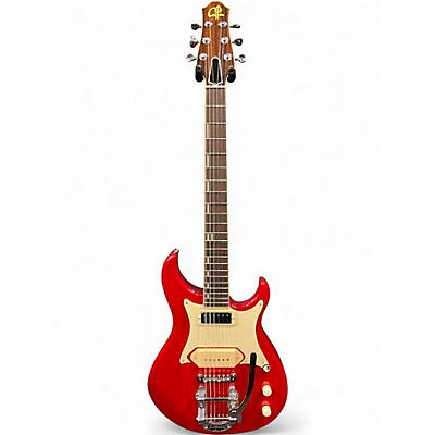 Used 2012 Giffin Guitars T2 CUSTOM Cherry Solid Body Electric Guitar