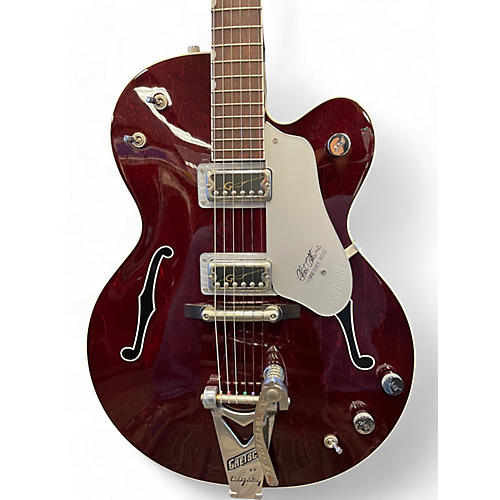 Gretsch Guitars Used 2012 Gretsch Guitars G6119-1962 Chet Atkins Signature Tennessee Rose Dark Cherry Satin Hollow Body Electric Guitar Dark Cherry Satin