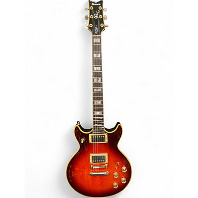 Used 2012 Ibanez AR300 2 Tone Sunburst Solid Body Electric Guitar