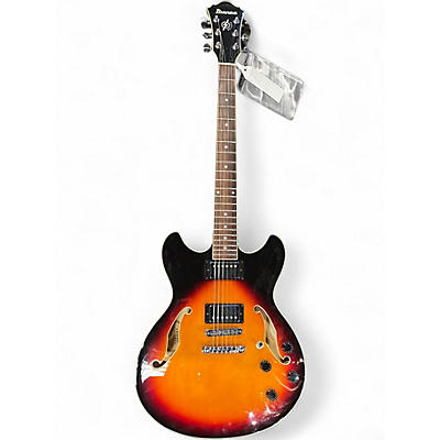 Used 2012 Ibanez AS73 Artcore 2 Tone Sunburst Hollow Body Electric Guitar