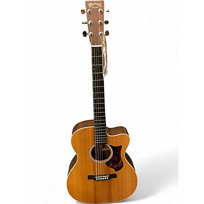 Used 2012 Martin OMCPA4 Natural Acoustic Electric Guitar