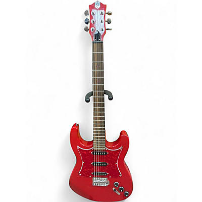 Used 2012 Randy Jackson LIMITED EDITION Red Solid Body Electric Guitar