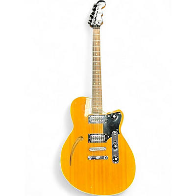 Used 2012 Reverend CLUB KING RT Natural Hollow Body Electric Guitar