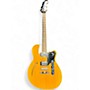 Used 2012 Reverend CLUB KING RT Natural Hollow Body Electric Guitar Natural