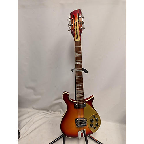 Rickenbacker Used 2012 Rickenbacker 660/12 12 String Fireglo Solid Body Electric Guitar Fireglo