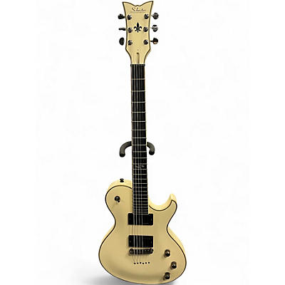Used 2012 Schecter Guitar Research Blackjack ATX Solo 6 Olympic White Solid Body Electric Guitar