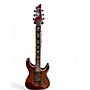 Used 2012 Schecter Guitar Research Omen Extreme 6 Black Cherry Solid Body Electric Guitar Black Cherry