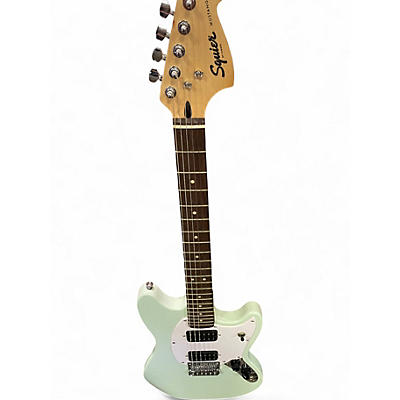Used 2012 Squier Bullet Mustang HH Seafoam Green Solid Body Electric Guitar