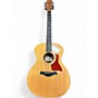Used 2012 Taylor 214E Natural Acoustic Electric Guitar Natural