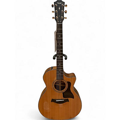 Used 2012 Taylor 314CE Natural Acoustic Electric Guitar
