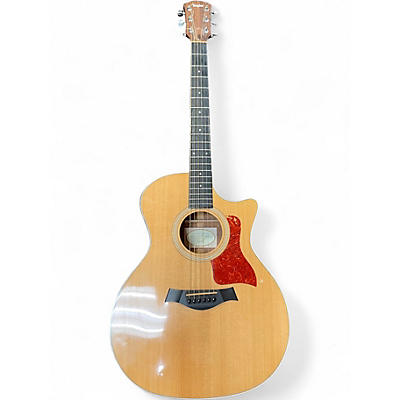 Used 2012 Taylor 314CE Natural Acoustic Electric Guitar