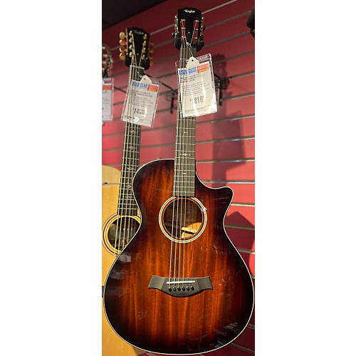 Taylor Used 2012 Taylor 522CE 12-Fret Mahogany Acoustic Electric Guitar Mahogany