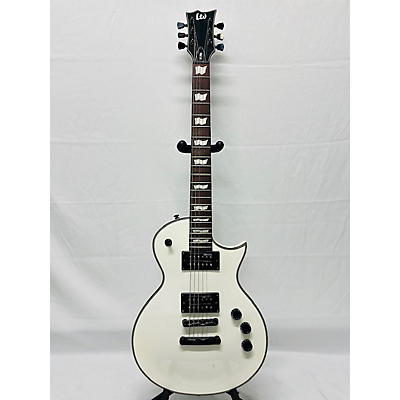 ESP Used 2013 ESP LTD EC256 White Solid Body Electric Guitar