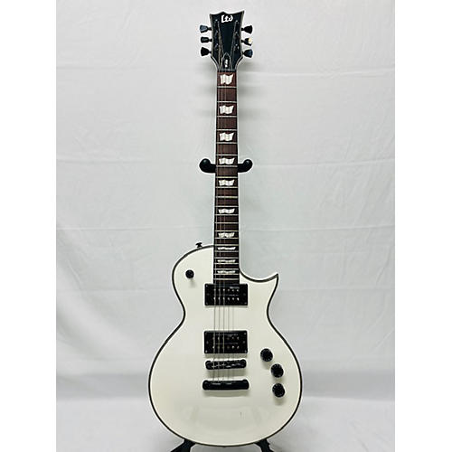 ESP Used 2013 ESP LTD EC256 White Solid Body Electric Guitar White