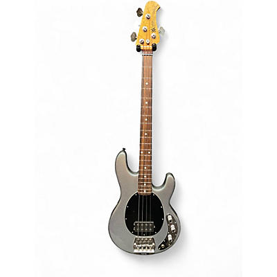 Used 2013 Ernie Ball Music Man Stingray Classic 4 String Mayan Silver Electric Bass Guitar