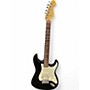 Used 2013 Fender American Deluxe Stratocaster Metallic Black Solid Body Electric Guitar Metallic Black